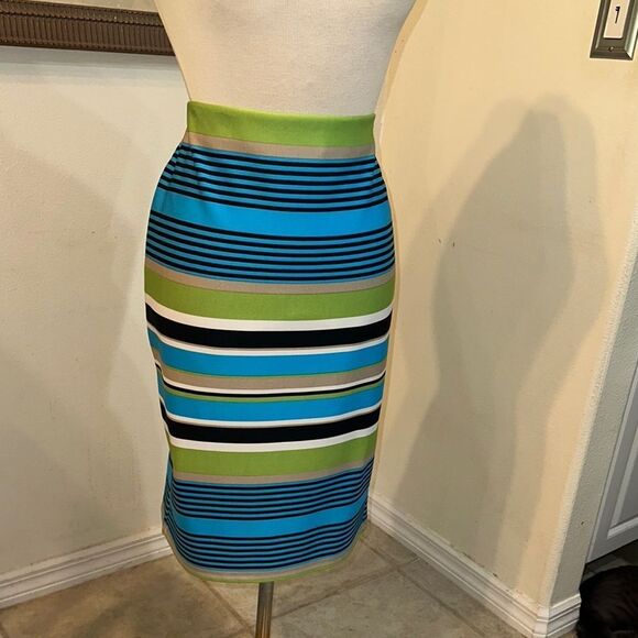 NYCC Striped Women's Skirt Size Medium - Picture 2 of 10